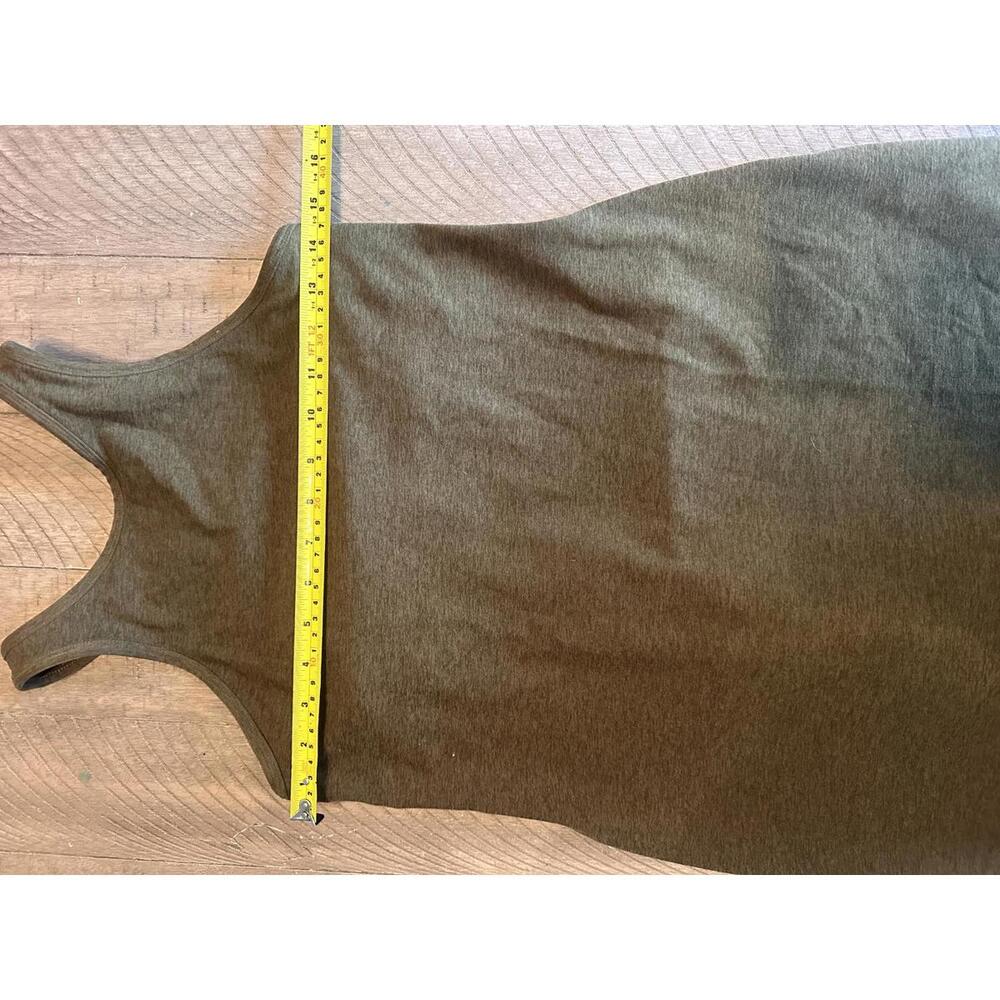 Beyond Yoga Spacedye Under Lock And Key Dress Heather Olive Green Women’s Medium - Picture 9 of 12